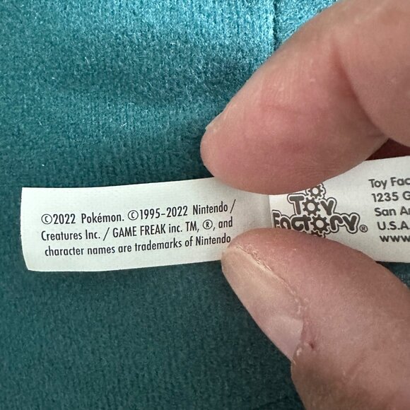 Snorlax Plush Stuffed Toy 2022 By Toy Factory Pokemon Collectible - Picture 4 of 9